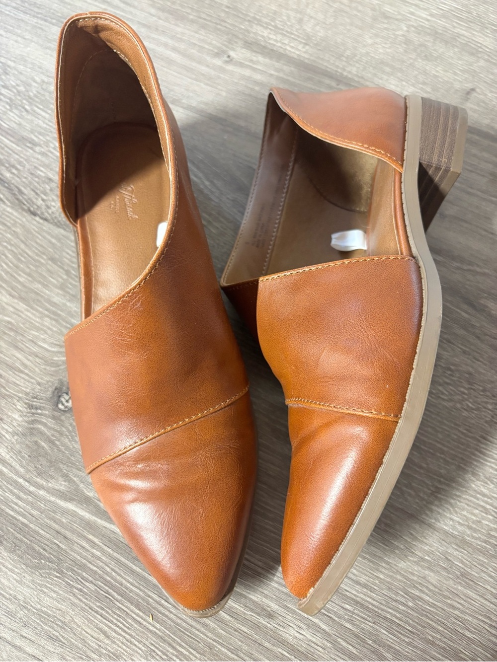 Universal Thread Wenda Cut Out Booties Cognac Brown Size 6